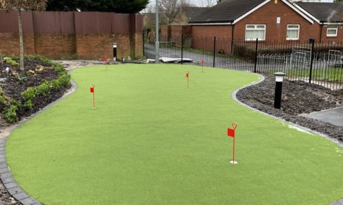 Easigrass putting green Merseyside